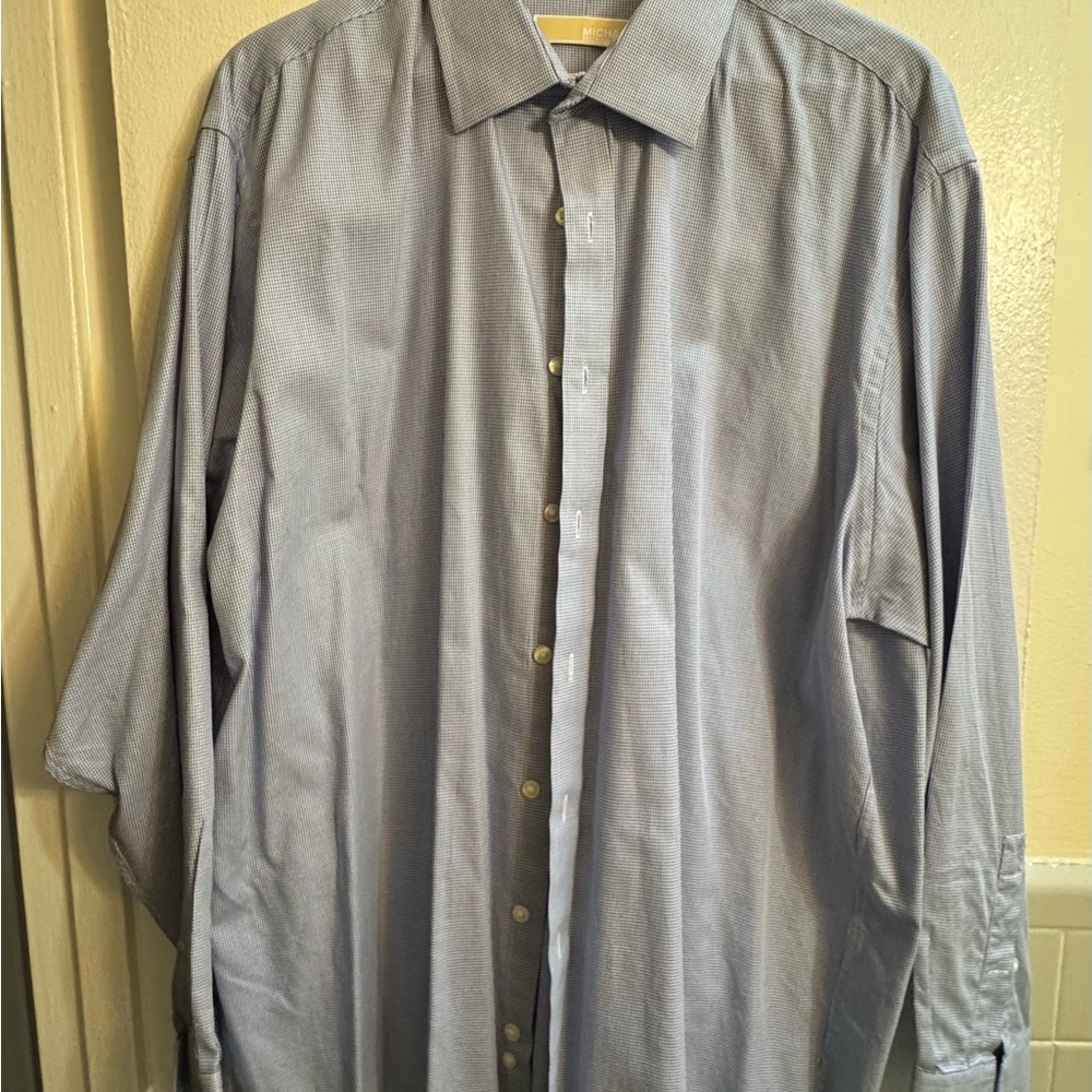 Men's Blue Dress Shirt